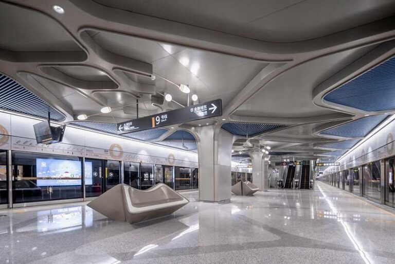 Cuqiao Station in Chengdu